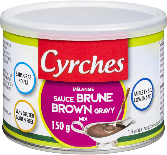 Mélange à sauce brune gravy Cyrches