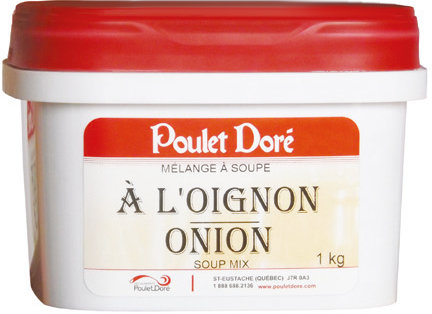 Poulet Doré - Melange de soupe à l'oignon déshydraté