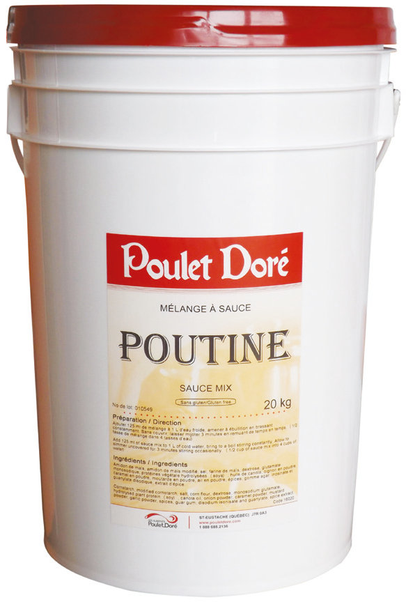 Poulet Doré - Sauce à poutine sans gluten