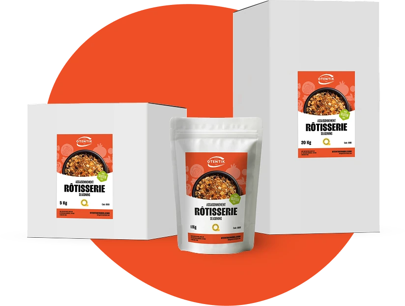 Assaisonnements - Aliments Otentik Mieux-être - Marché de la restauration