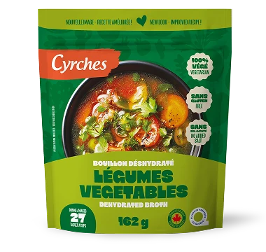 Cyrches Bouillon Déshydratés Légumes